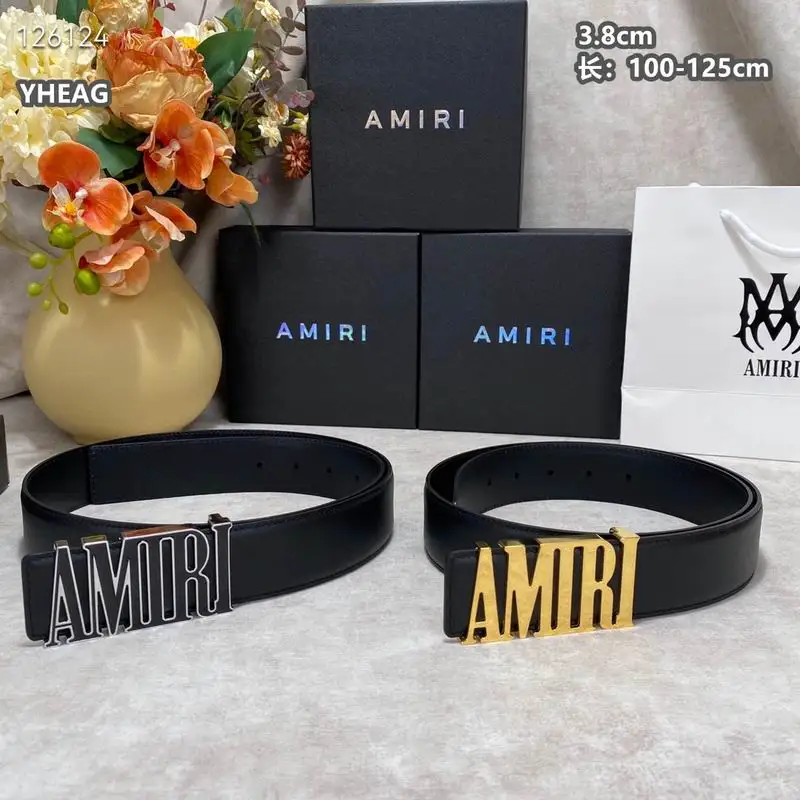 Amiri belt 38mmX100-125cm 8L18